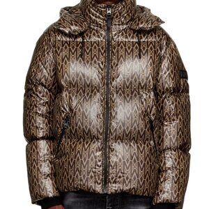 Mackage Men's Coffee Kent MG Down Jacket